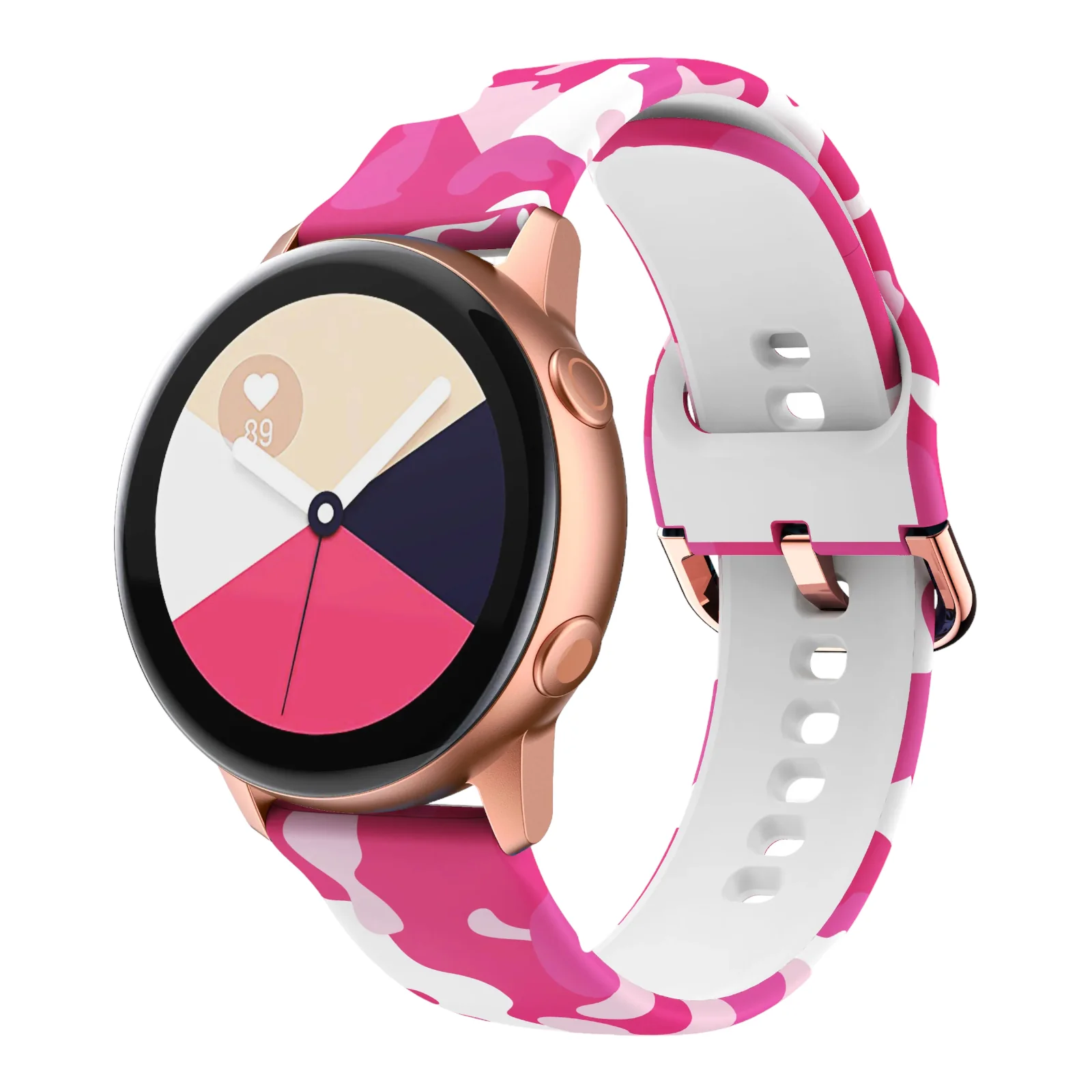 Silicone Pattern Watch Straps compatible with the Garmin Vivoactive 4 - Image 53