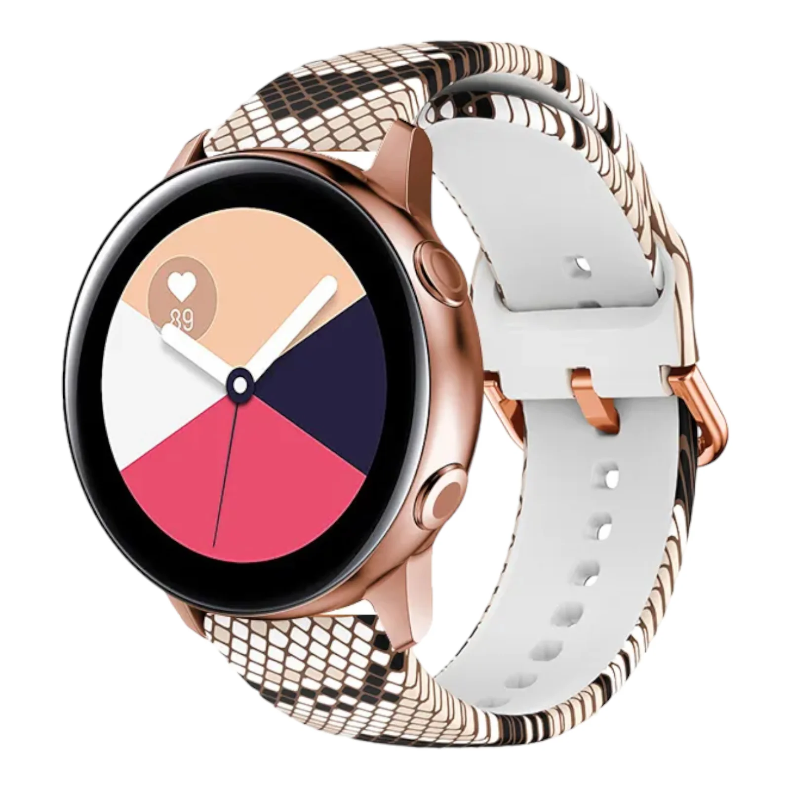 Silicone Pattern Watch Straps compatible with the Garmin Vivoactive 4 - Image 54