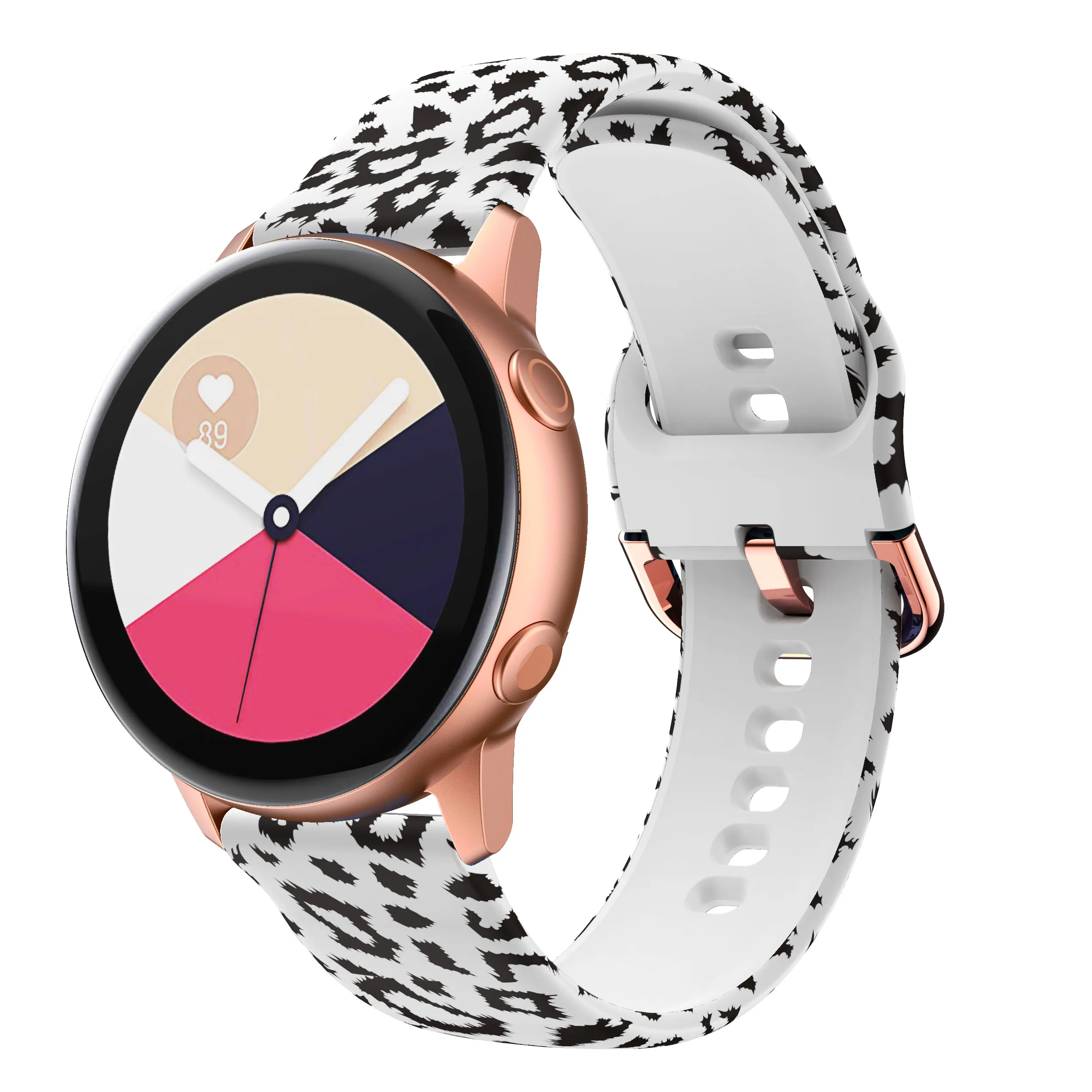 Silicone Pattern Watch Straps compatible with the Garmin Vivoactive 4 - Image 57