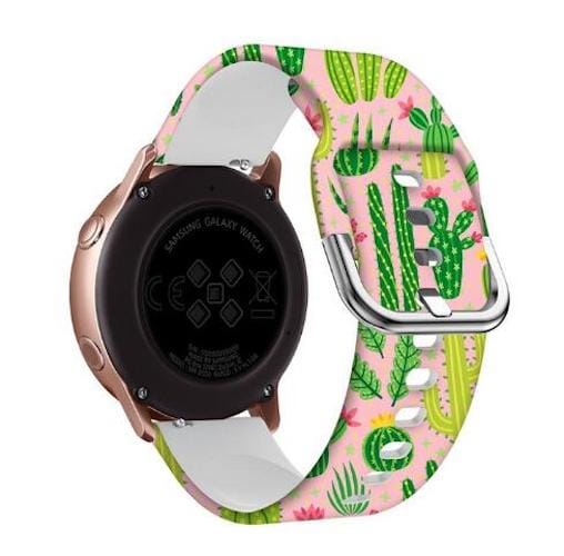 Silicone Pattern Watch Straps compatible with the Garmin Vivoactive 4 - Image 11