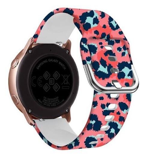 Silicone Pattern Watch Straps compatible with the Garmin Vivoactive 4 - Image 14