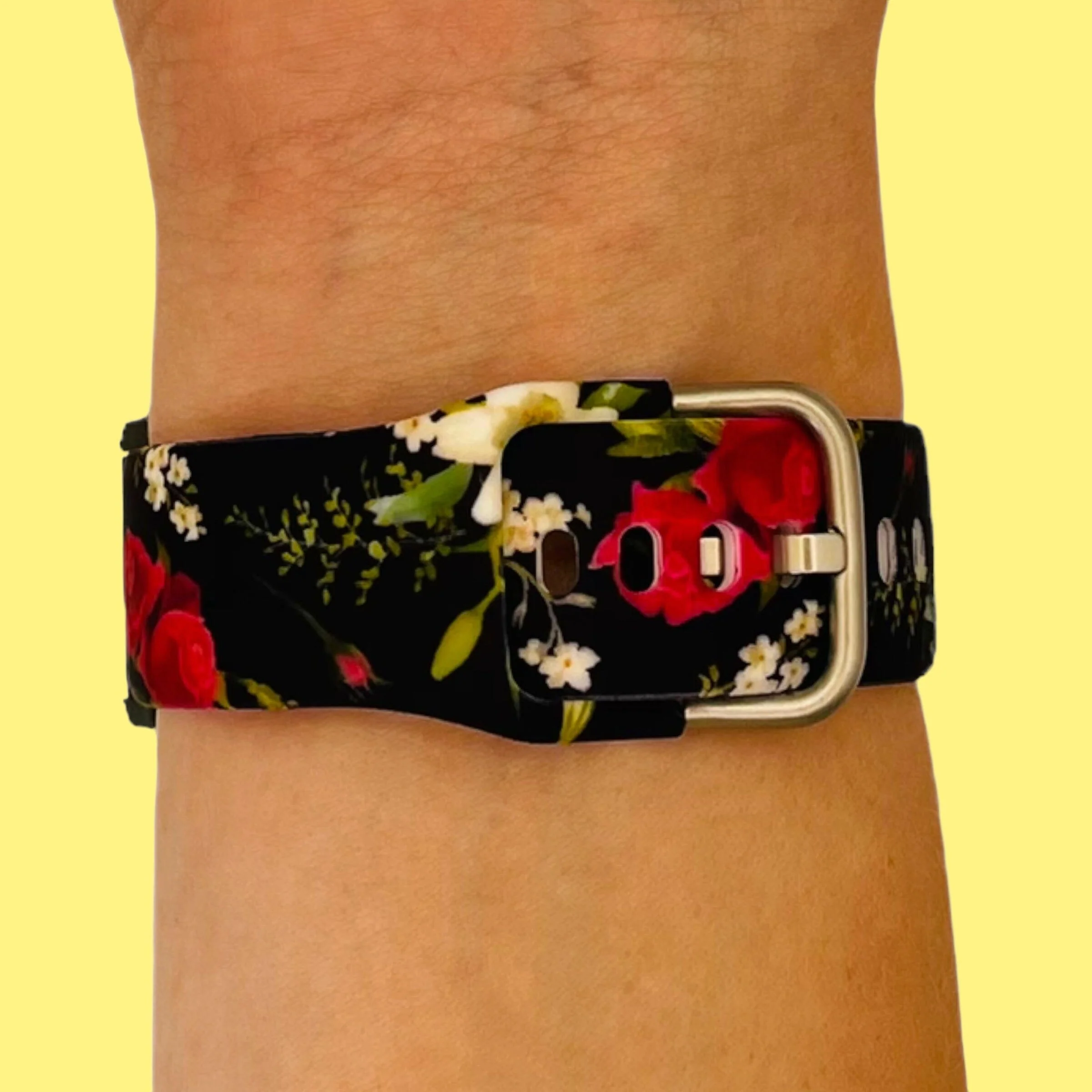 Silicone Pattern Watch Straps compatible with the Garmin Vivoactive 4 - Image 21