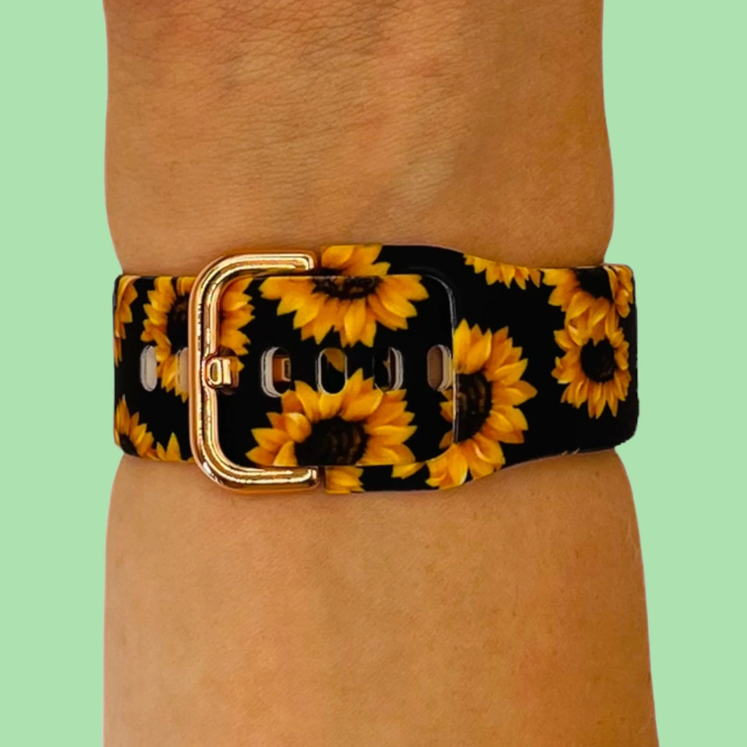 Silicone Pattern Watch Straps compatible with the Garmin Vivoactive 4 - Image 22