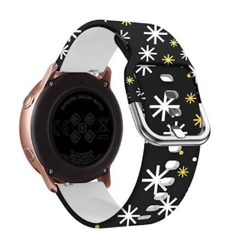 Silicone Pattern Watch Straps compatible with the Garmin Vivoactive 4 - Image 4