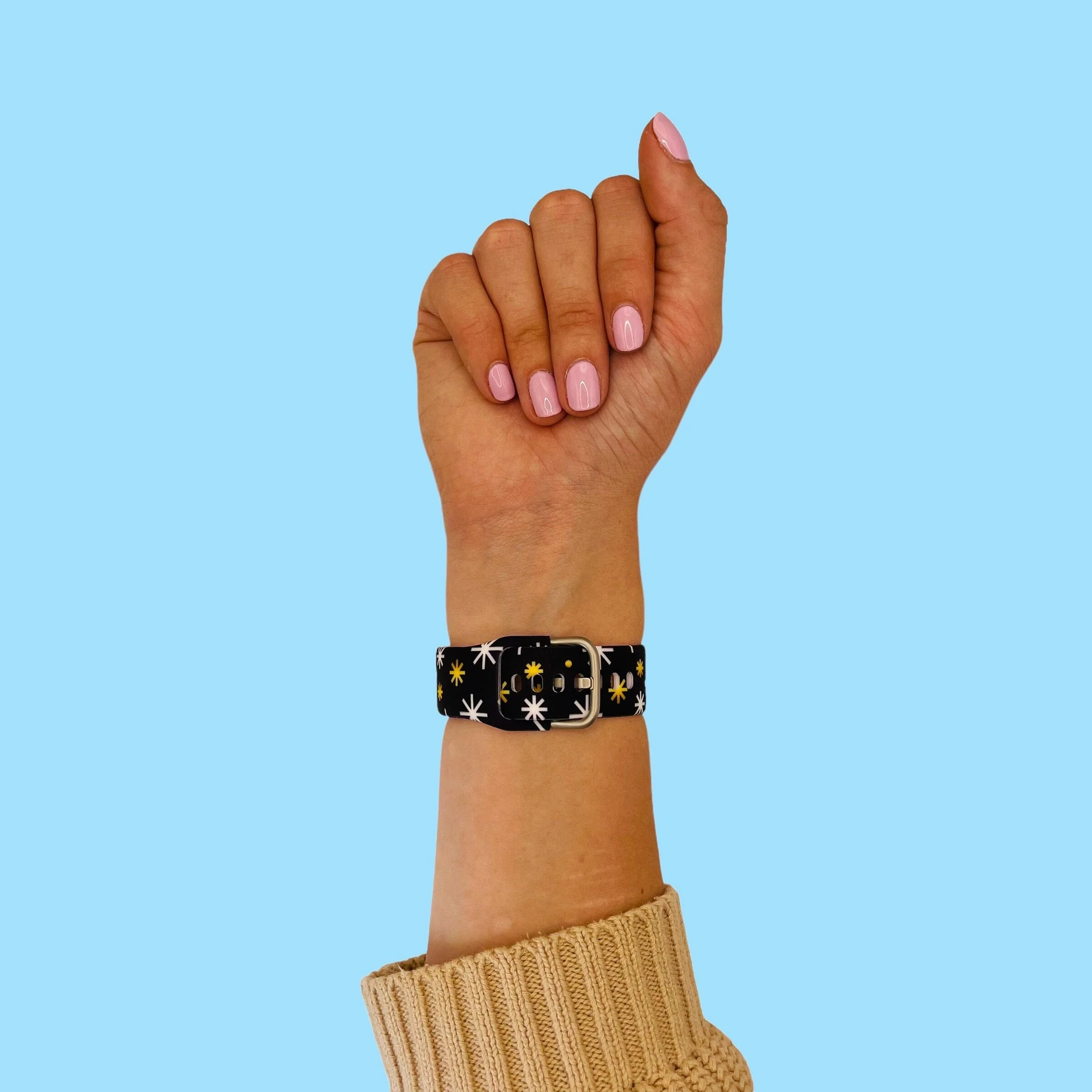Silicone Pattern Watch Straps compatible with the Garmin Vivoactive 4 - Image 35
