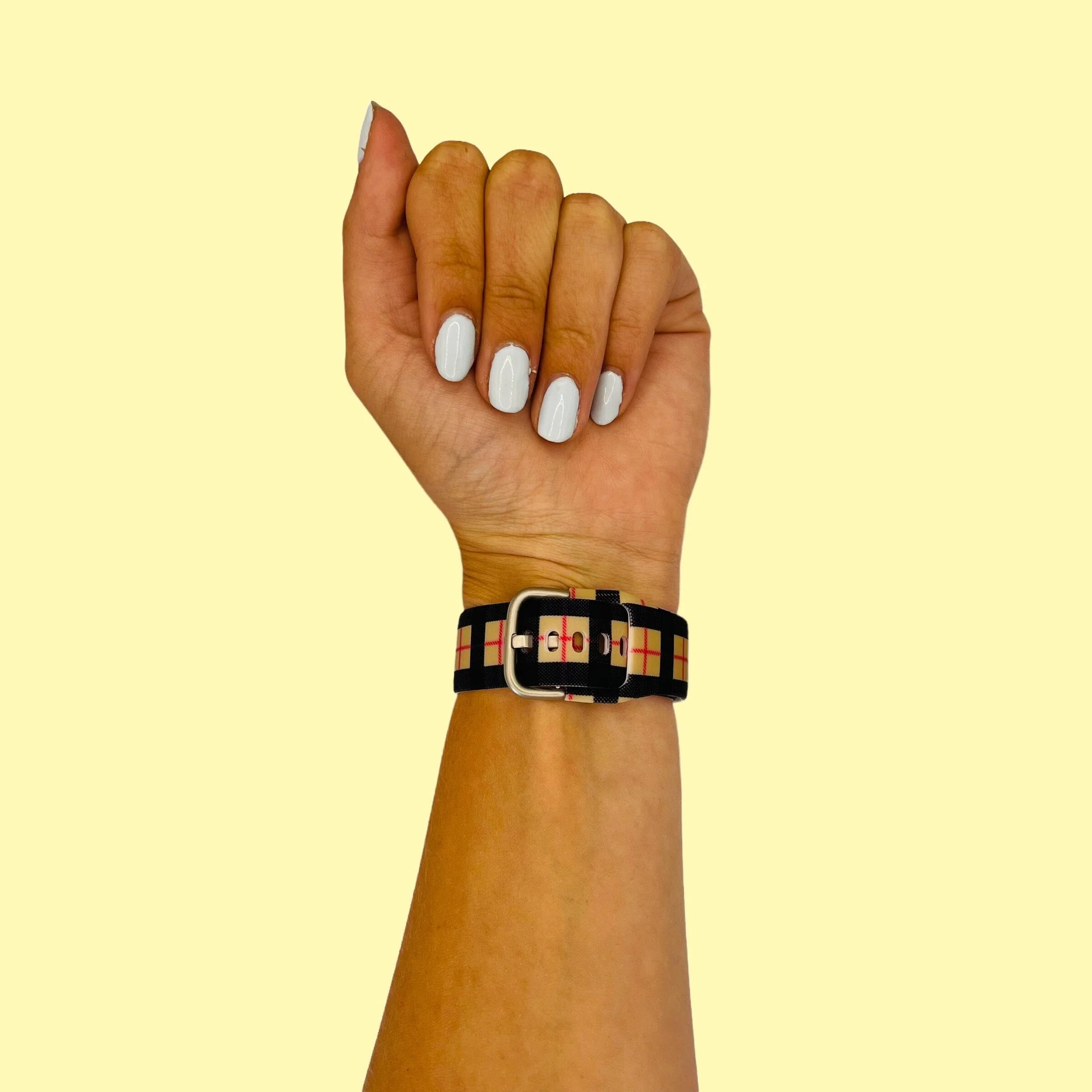 Silicone Pattern Watch Straps compatible with the Garmin Vivoactive 4 - Image 49