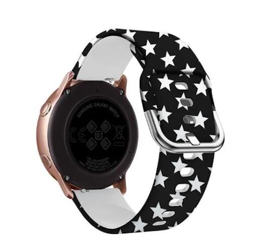 Silicone Pattern Watch Straps compatible with the Garmin Vivoactive 4 - Image 3