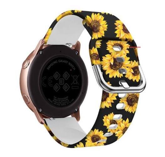 Silicone Pattern Watch Straps compatible with the Garmin Vivoactive 4 - Image 6