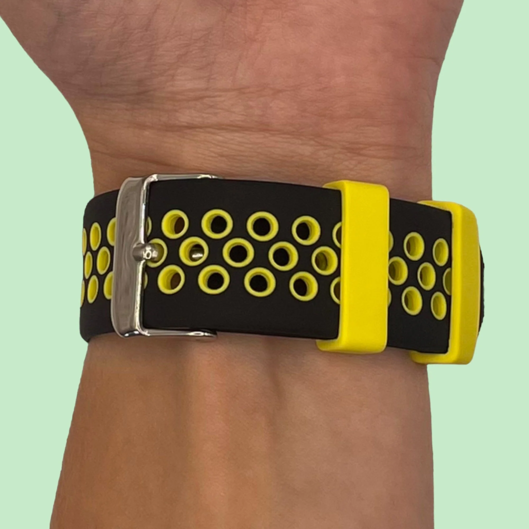 Silicone Sports Watch Straps Compatible with the Garmin Vivoactive 4s - Image 18