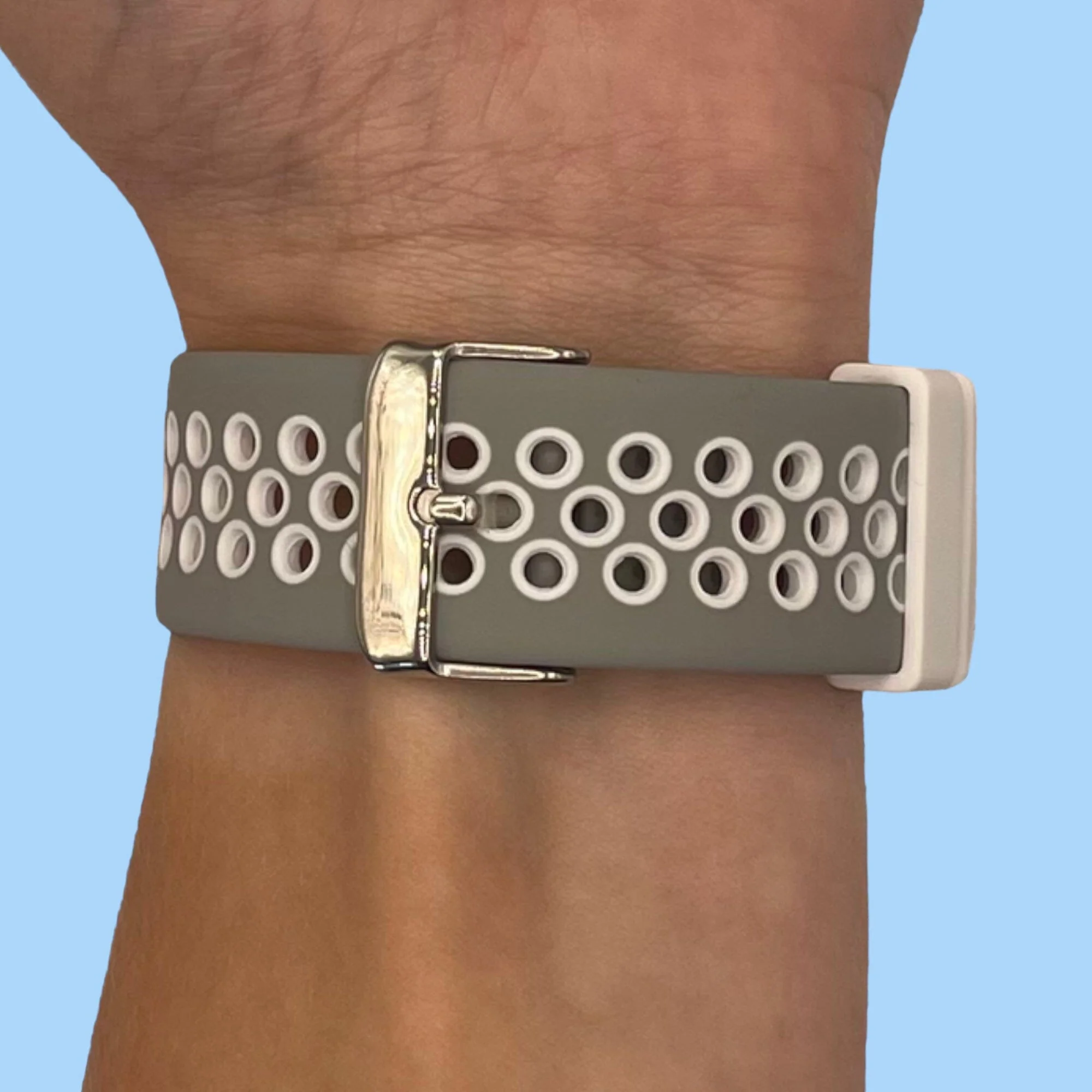 Silicone Sports Watch Straps Compatible with the Garmin Vivoactive 4s - Image 20