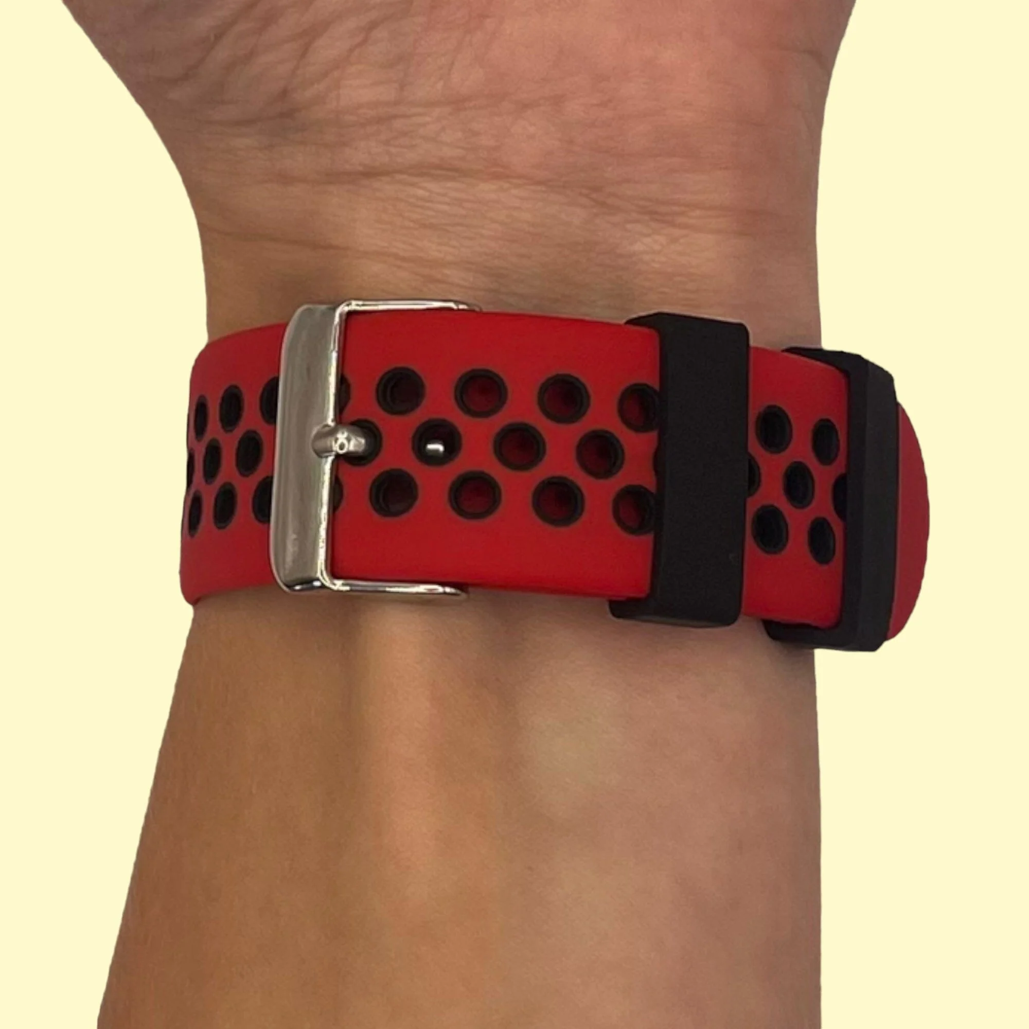 Silicone Sports Watch Straps Compatible with the Garmin Vivoactive 4s - Image 22