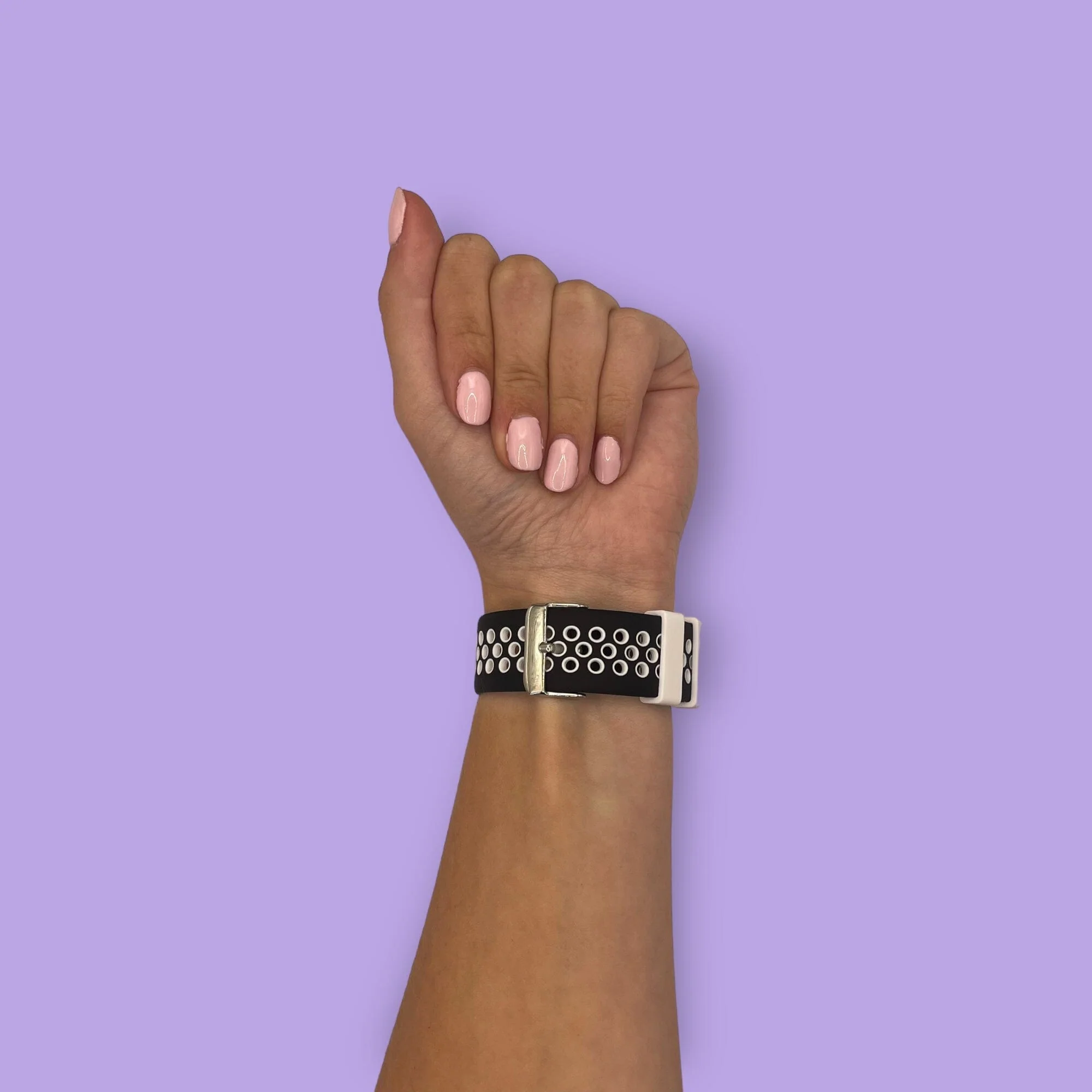 Silicone Sports Watch Straps Compatible with the Garmin Vivoactive 4s - Image 24