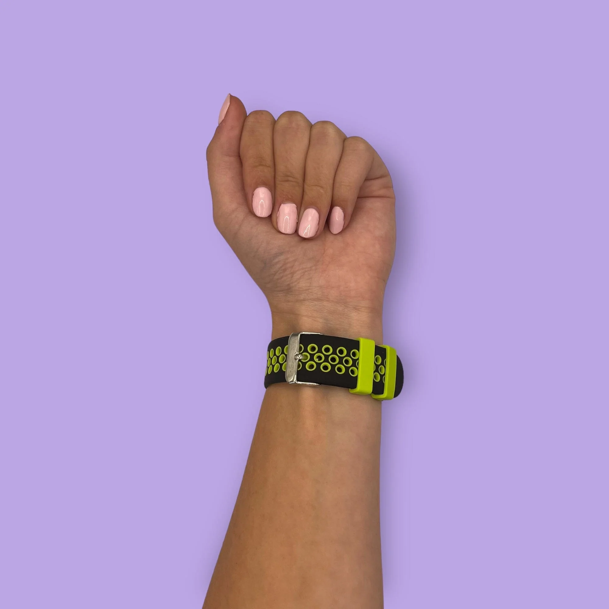 Silicone Sports Watch Straps Compatible with the Garmin Vivoactive 4s - Image 25
