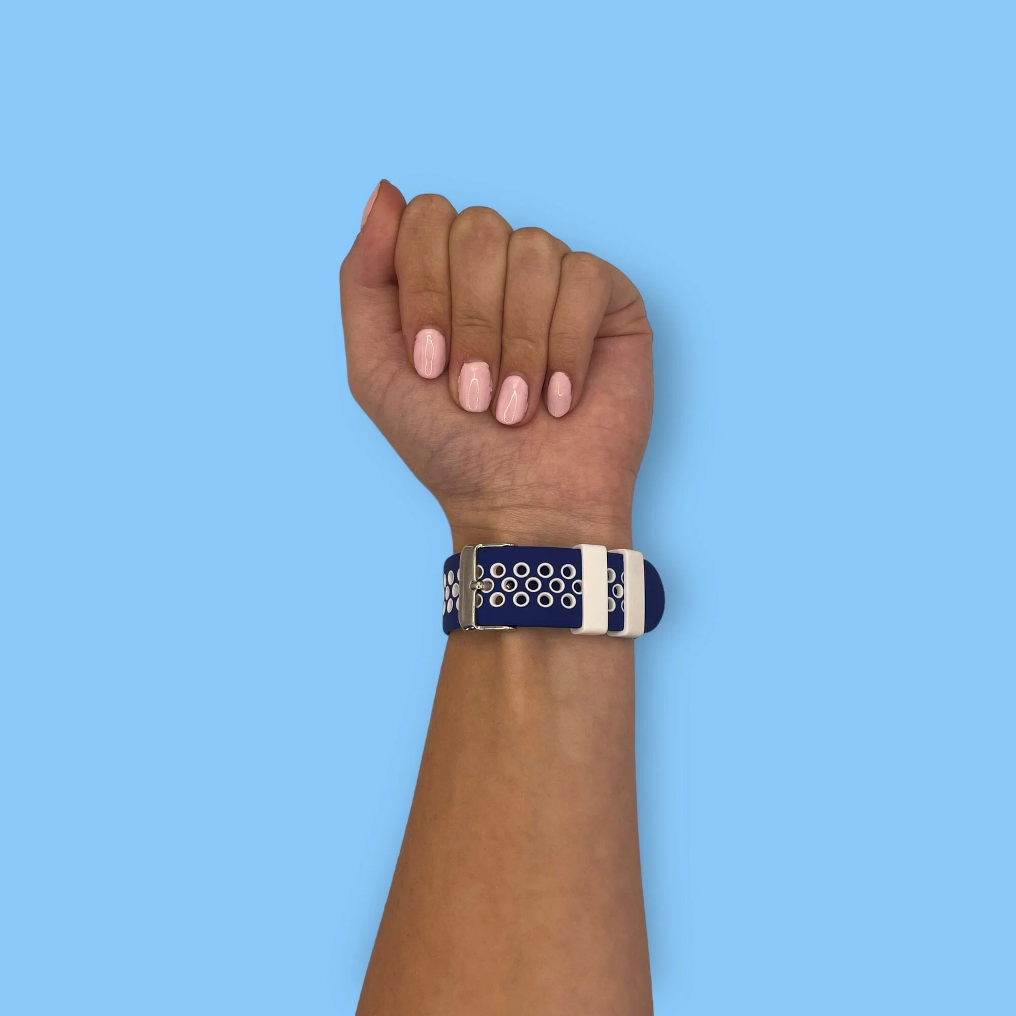 Silicone Sports Watch Straps Compatible with the Garmin Vivoactive 4s - Image 29
