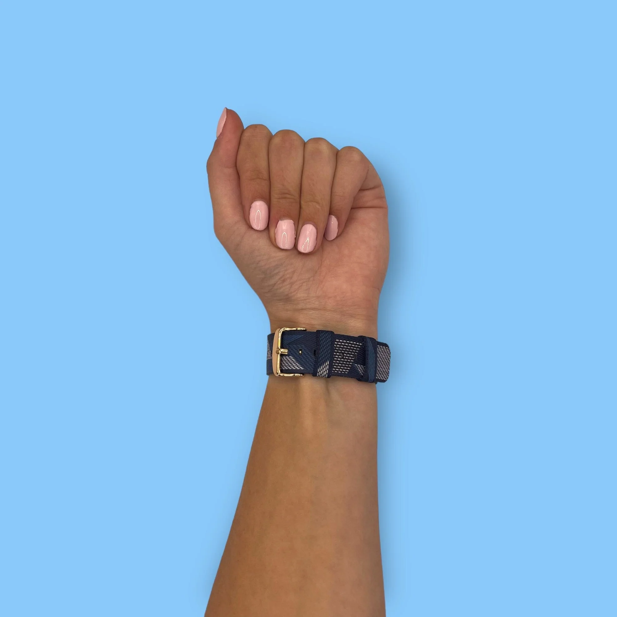 Stylish Canvas Watch Straps Compatible with Samsung Galaxy Watch 42mm - Image 30