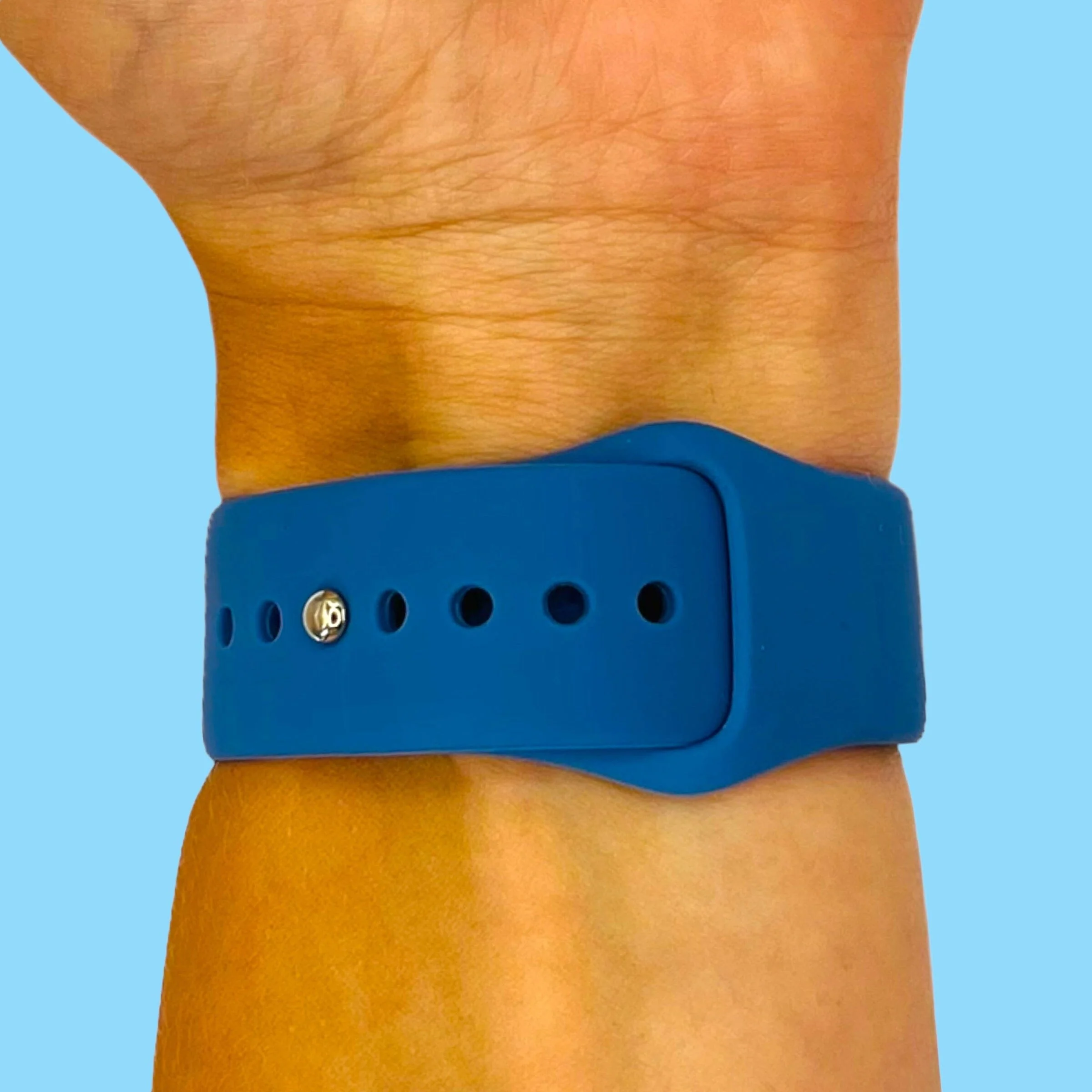 Universal Silicone Button Style Watch Straps Compatible with Most Watches - Image 18