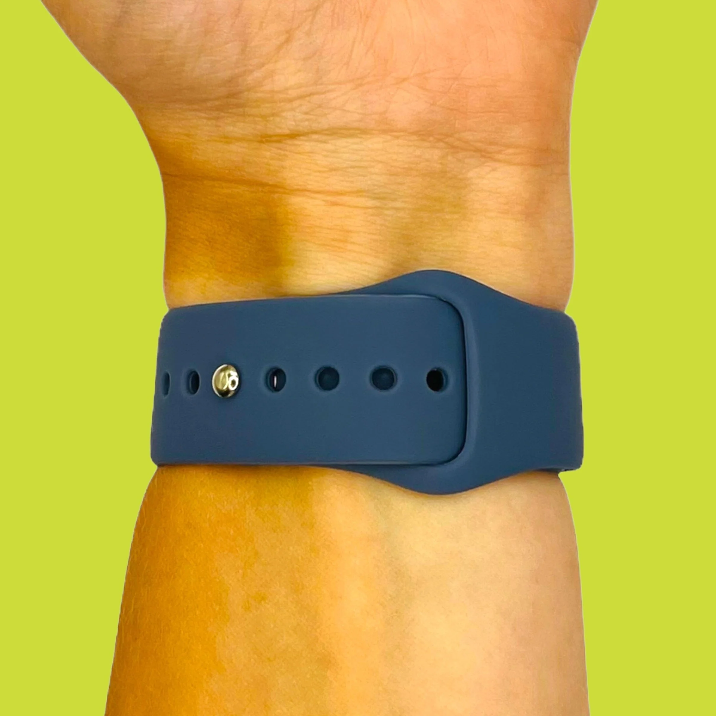 Universal Silicone Button Style Watch Straps Compatible with Most Watches - Image 19