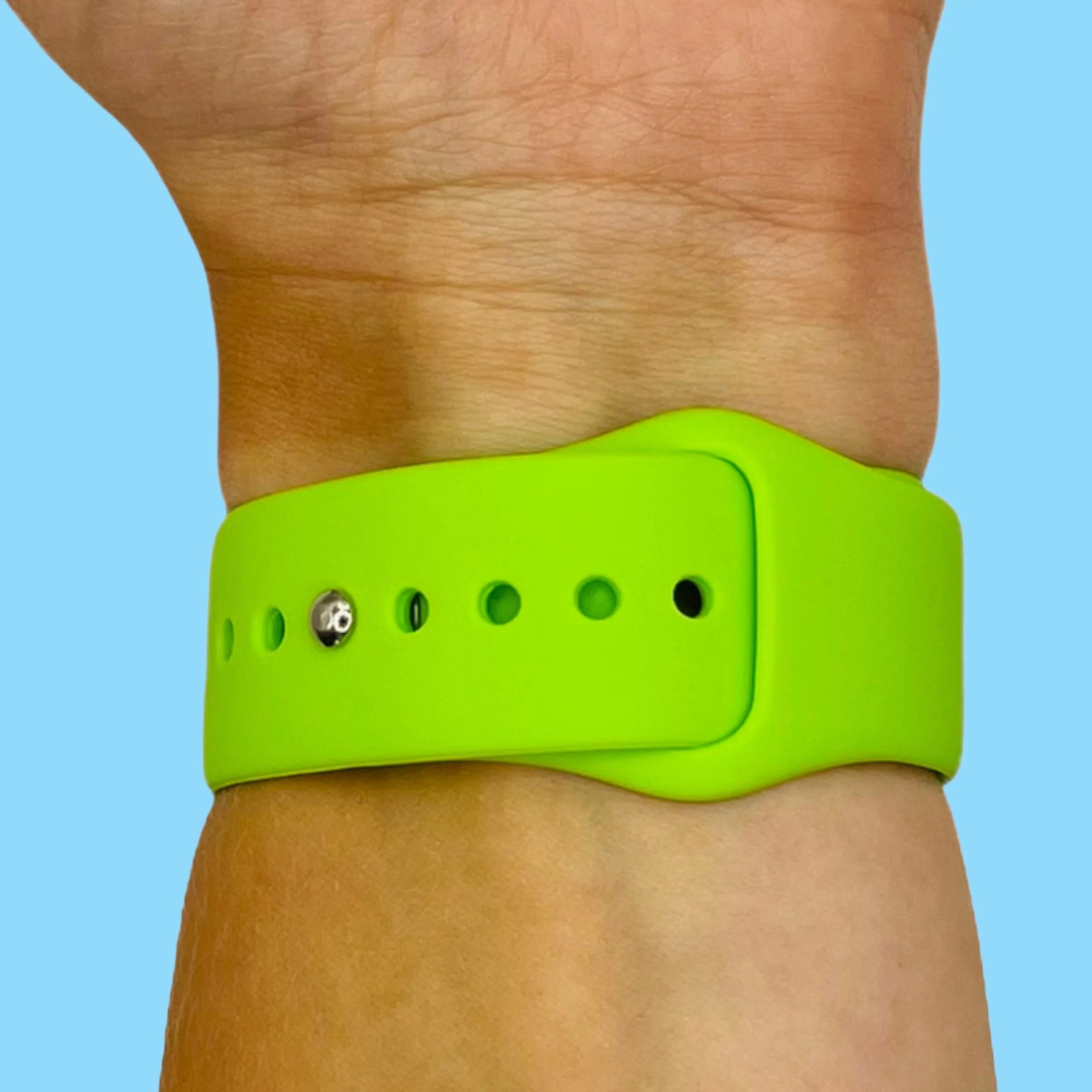 Universal Silicone Button Style Watch Straps Compatible with Most Watches - Image 22