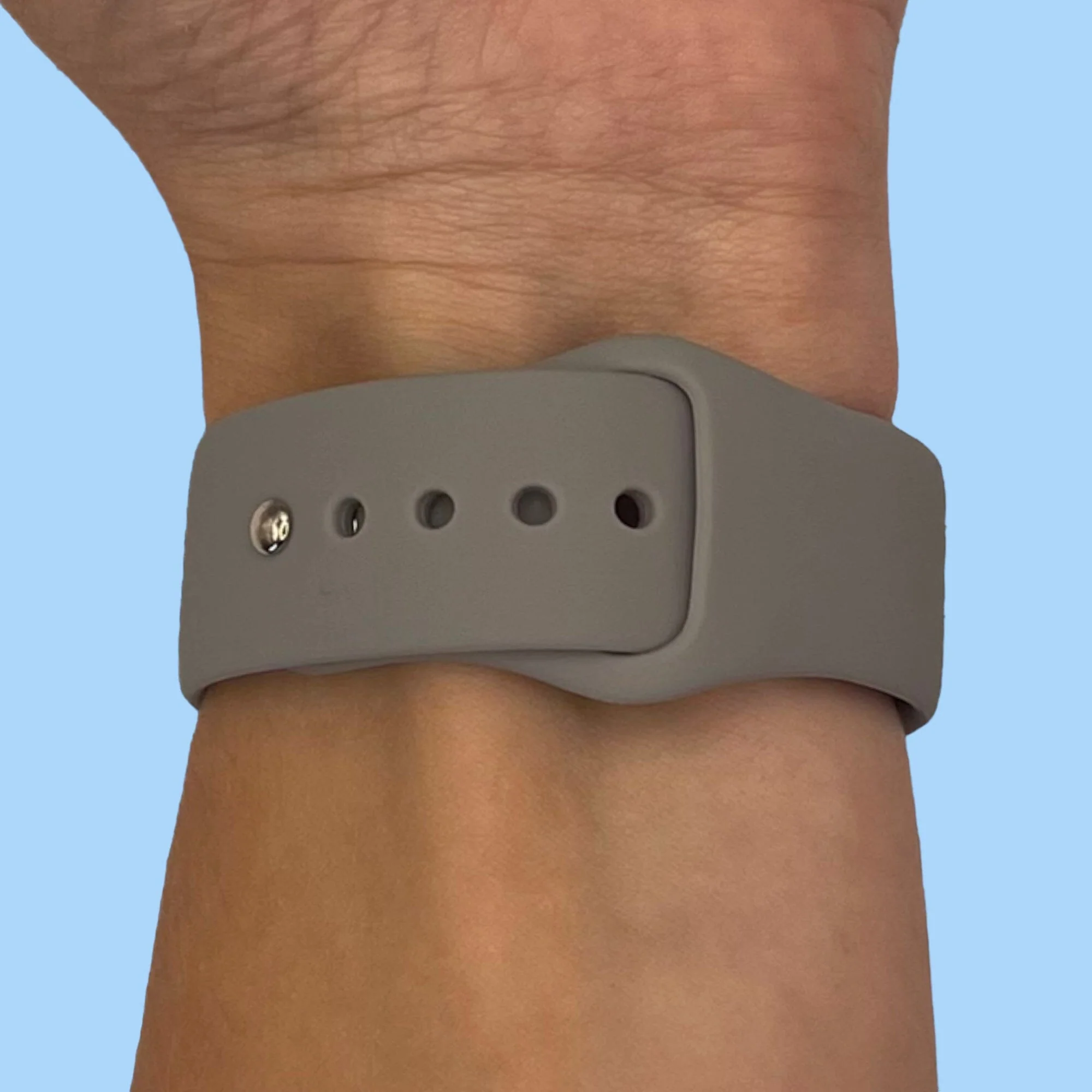 Universal Silicone Button Style Watch Straps Compatible with Most Watches - Image 23