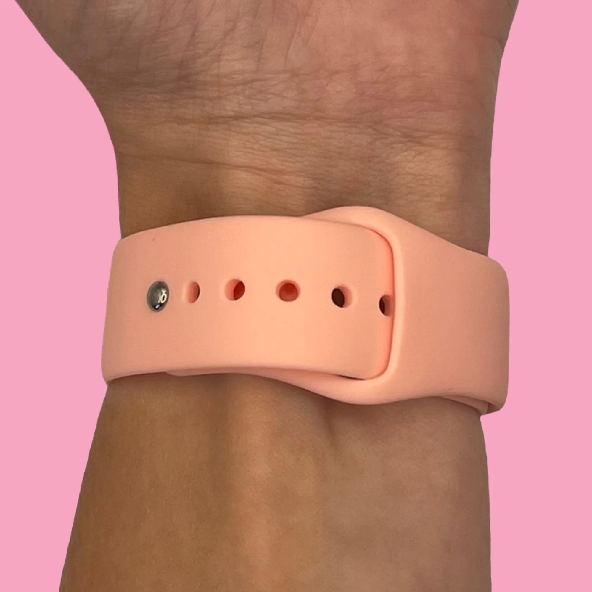 Universal Silicone Button Style Watch Straps Compatible with Most Watches - Image 26