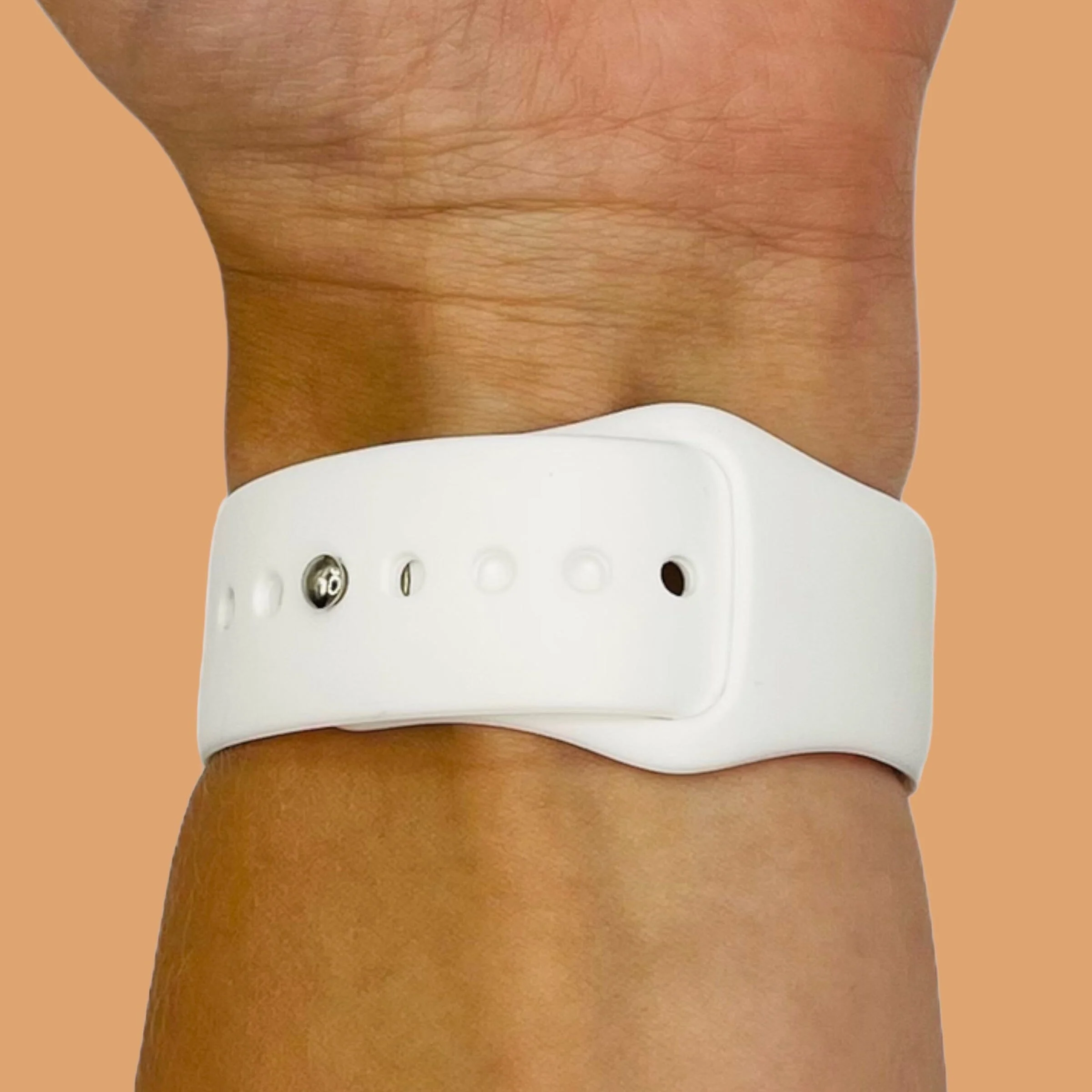 Universal Silicone Button Style Watch Straps Compatible with Most Watches - Image 30