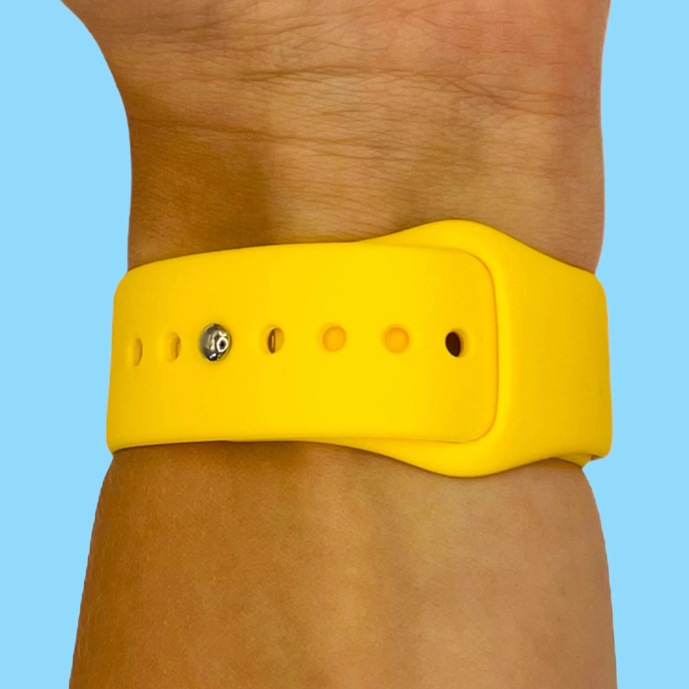Universal Silicone Button Style Watch Straps Compatible with Most Watches - Image 31